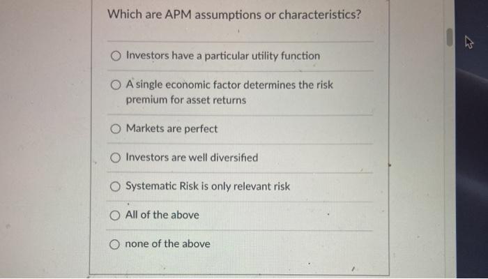 as diversifiable risk O Unsystematic risk is also known as portfolio risk