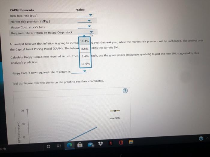 OF RETURN (Percent 20 05 10 RISK (B) o Nd ch Value
