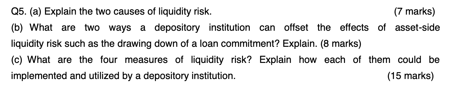  Please explain in detail with examples Q5. (a) Explain the two