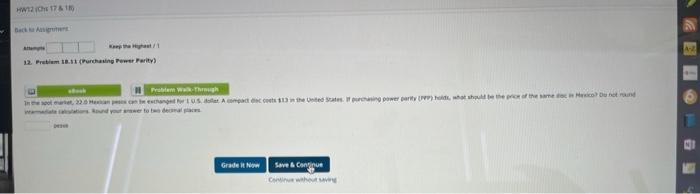 please help HW12 (Chs 17 & 180 Att Keep the Highest/1 12.
