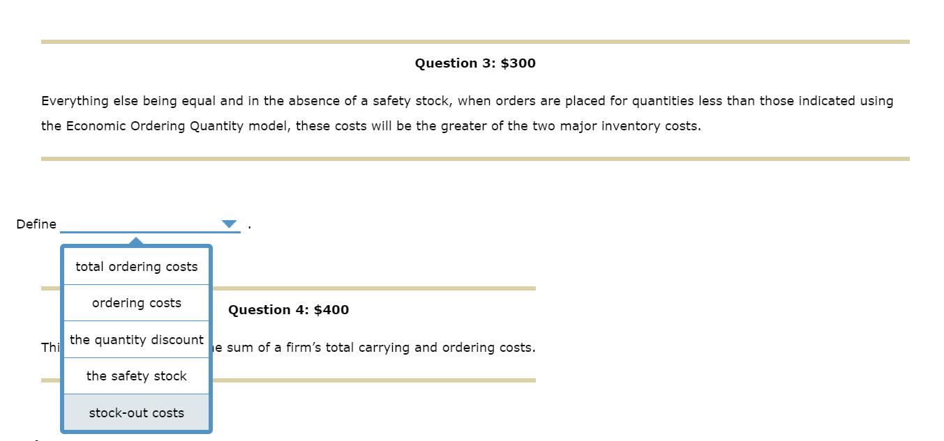 $200 the two-bin inventory system Thi htory bases the value of a