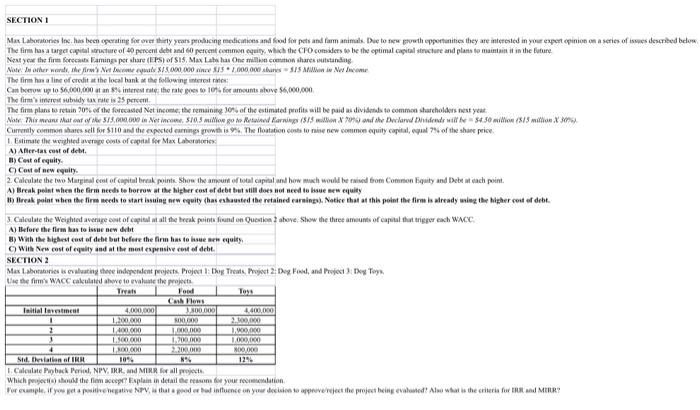  SECTION 1 Mes Laboratories loe has been operating for over thirty