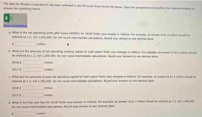 I need help with this im not sure how to solve FCF