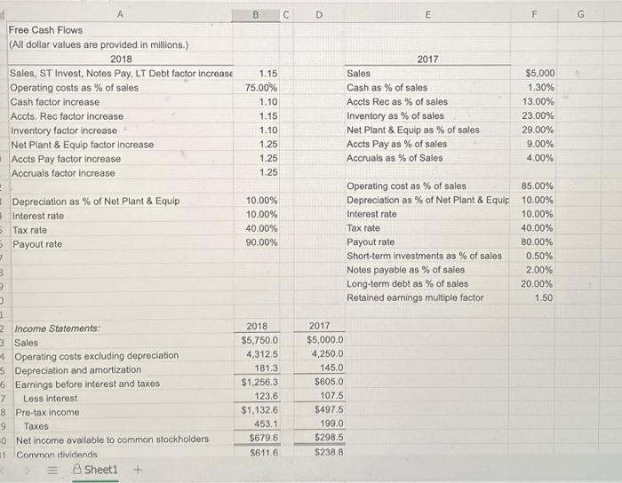 Microsoft Excel Online file below. Open the spreadsheet and perform the required