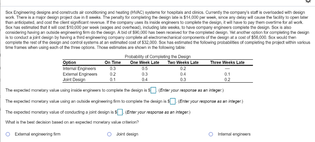  Sox Engineering designs and constructs air conditioning and heating (HVAC) systems