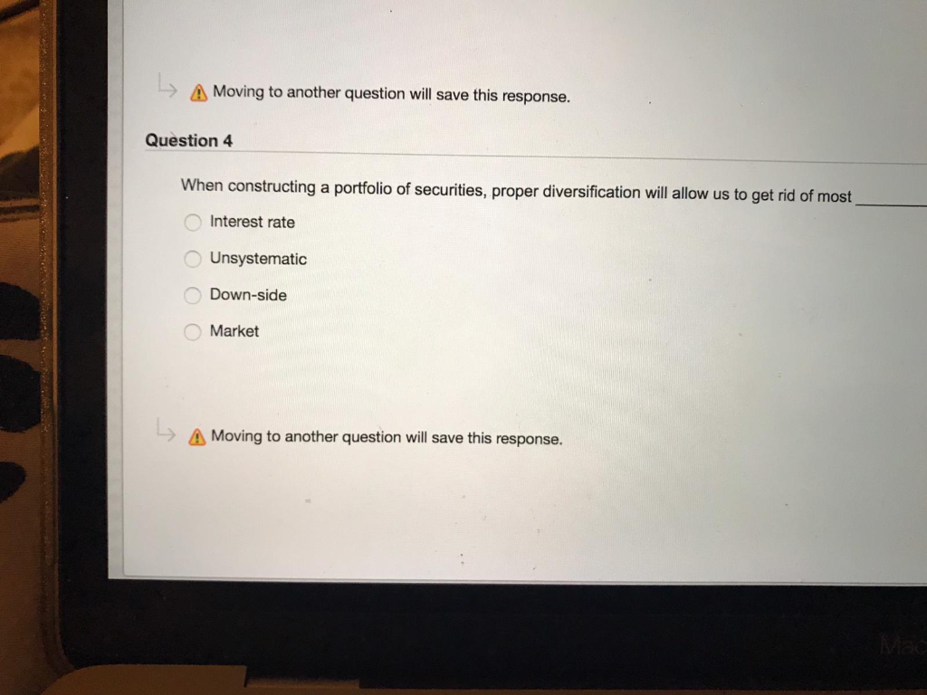 return over the risk free rate demanded by the investor for bearing