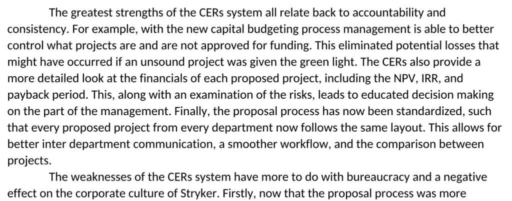 to spend funds referred to as Capital Expenditure Requests ("CERS"). Nominally, CERS