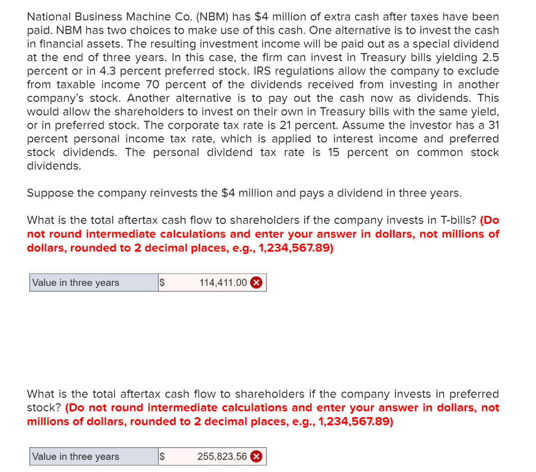 help me with this question please help me solve National Business Machine