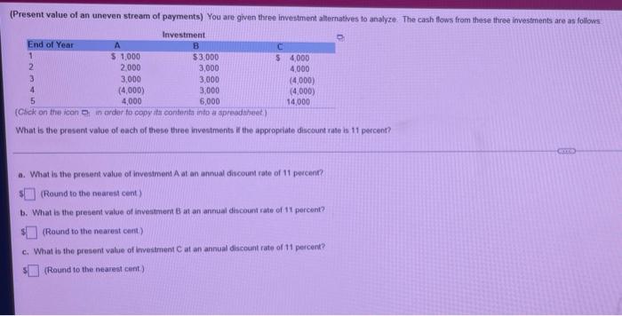 terves to analyze the cash flows from the tree love watoto Investment
