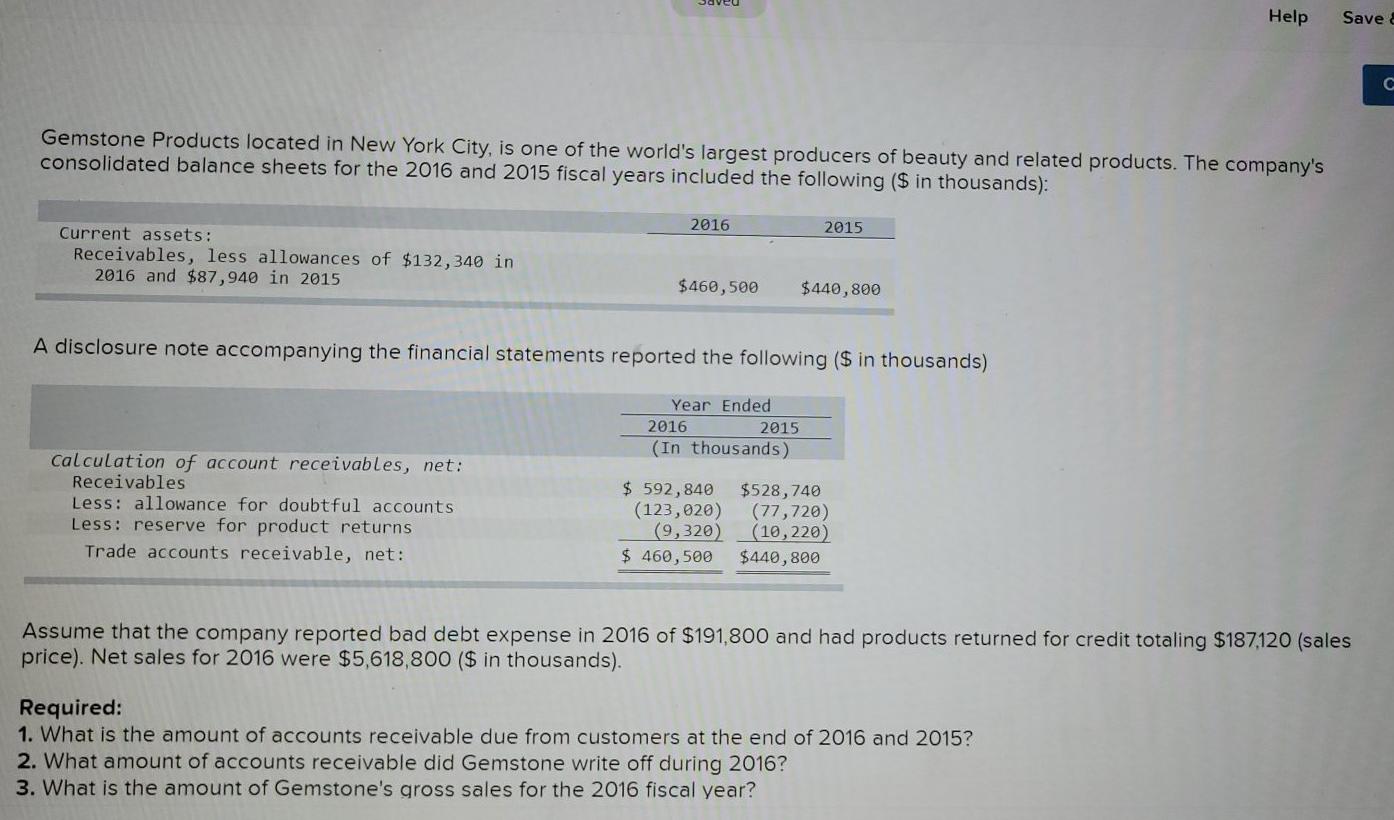  please help me. thank you Help Save & C Gemstone Products