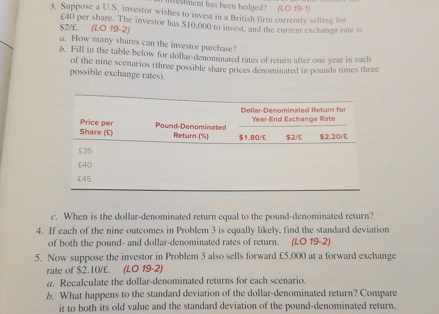  answer problem 5, by using problem 3. thank you. tment has