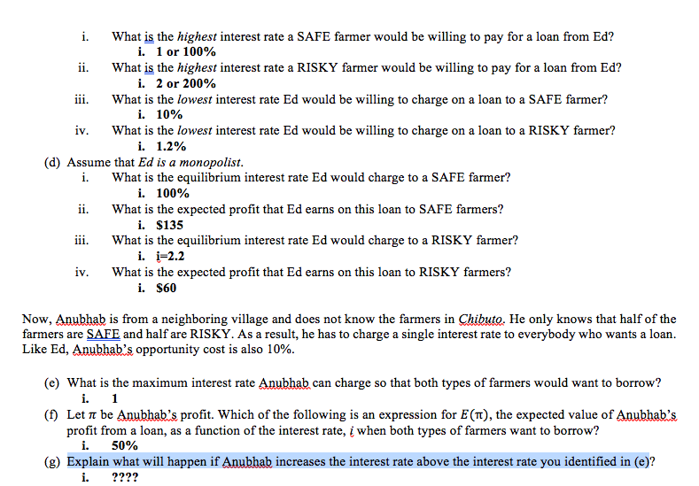 Hazard Ed is a moneylender who lives in the village of Chibuto