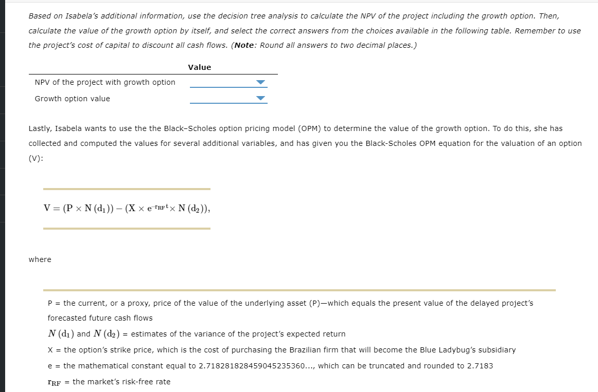 face the dilemma of whether to invest in a project or abandon