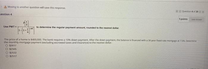 Help Pls Moving to another question will save this response. Question 4