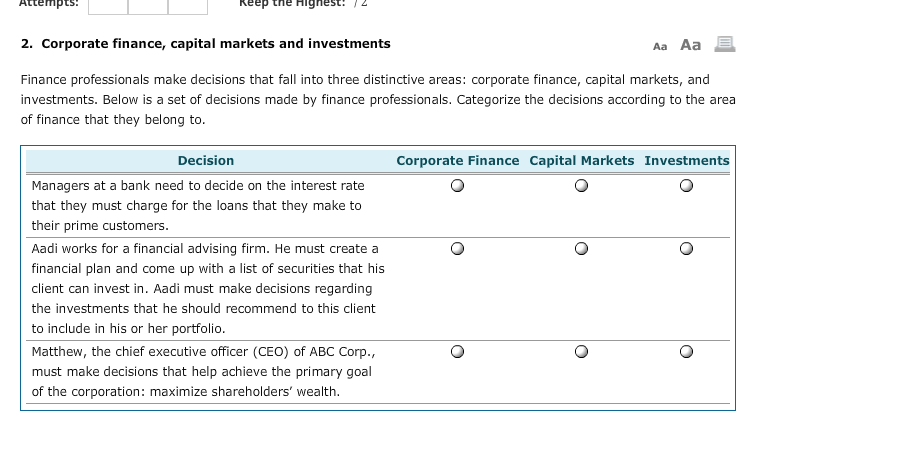 Please answer both questions. If answers are clear and correct I will