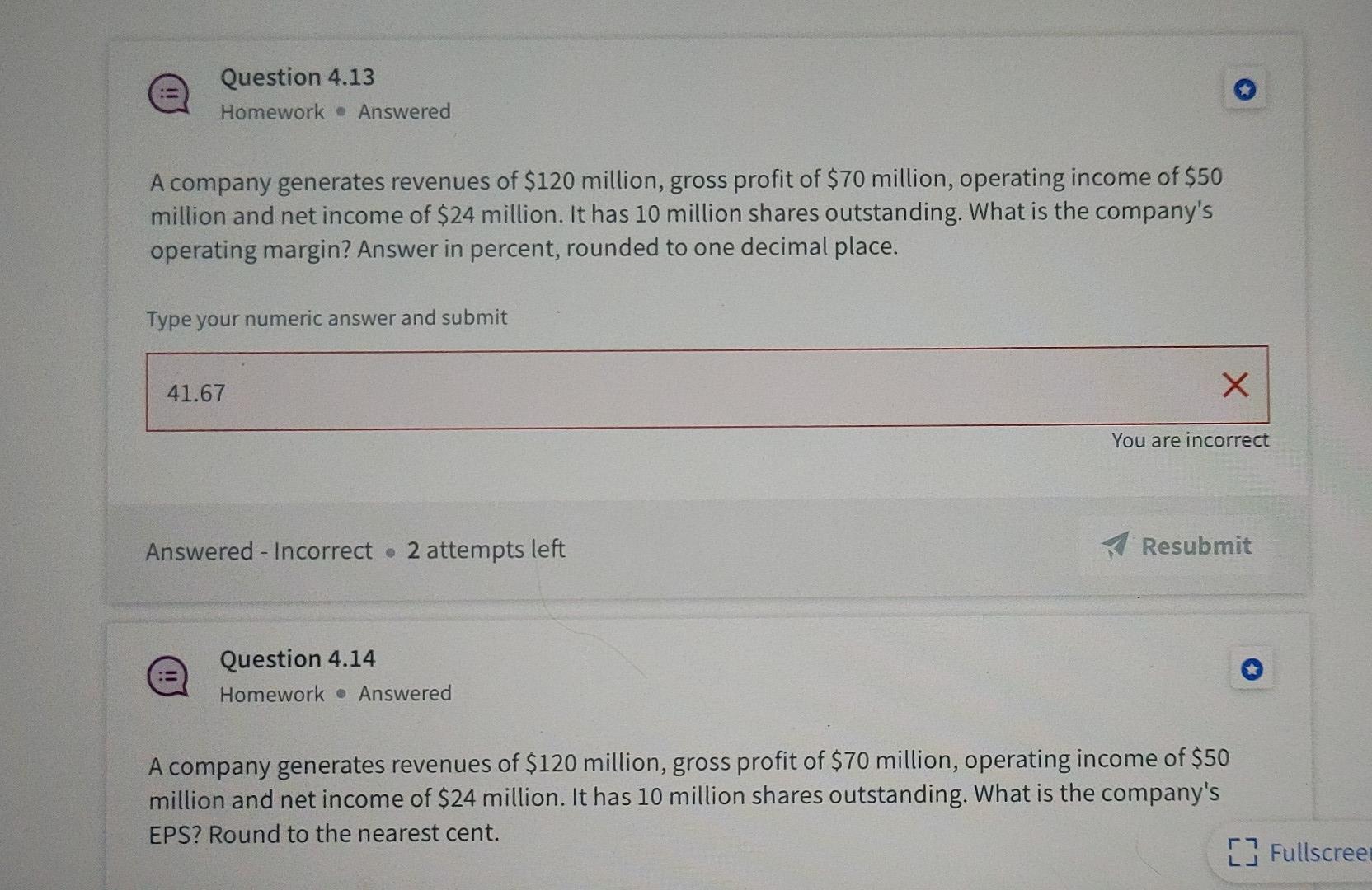  what equations do you use? Question 4.13 Homework - Answered A