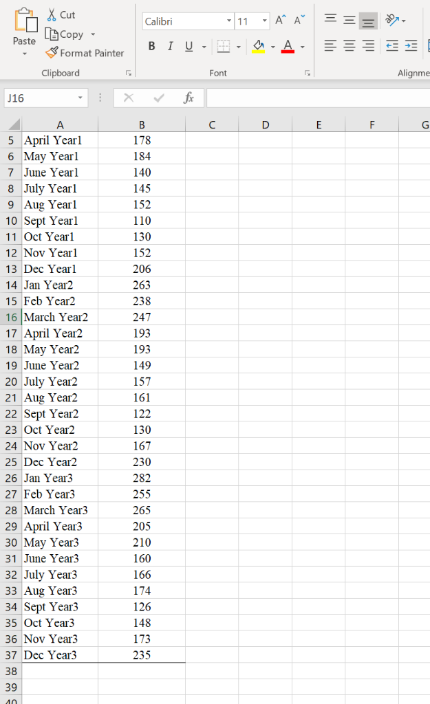 Case Problem 3 - Forecasting Food and Beverage Sales The vintage restaurant,
