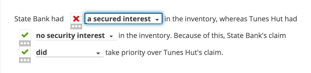Analysis: Secured Transactions Mikhail and Dana Jackson, doing business as M&D Enterprises,