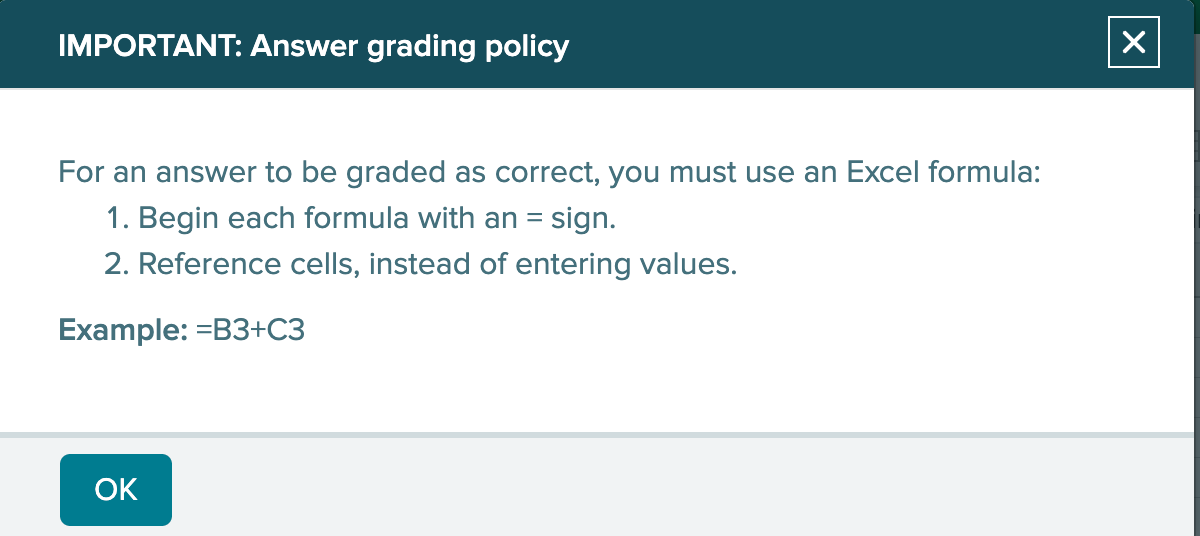 Open Excel in New Tab button to launch this question. 2. When