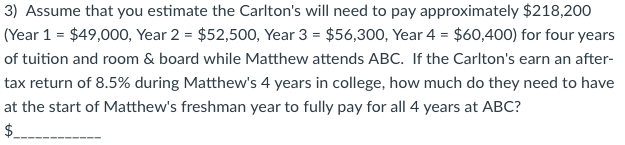 Beth & Ed Carlton want to begin some serious financial planning to