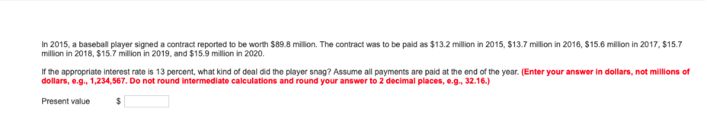  In 2015, a baseball player signed a contract reported to be