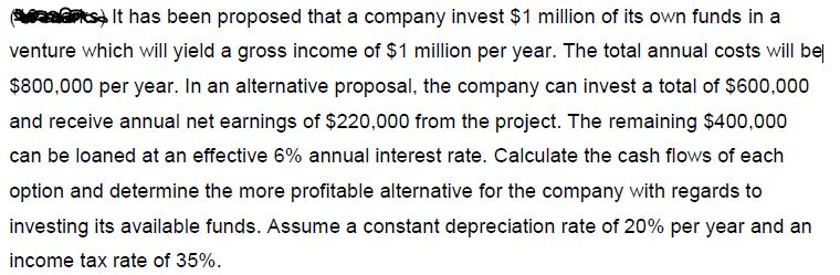 Please answer problem 8 from chapter 7 (7-8) from the book "