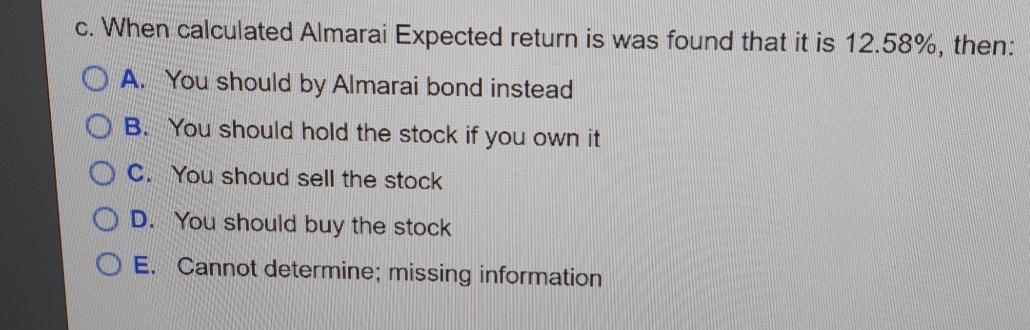 Using the capital asset pricing model (CAPM) calculate the the following. (Click