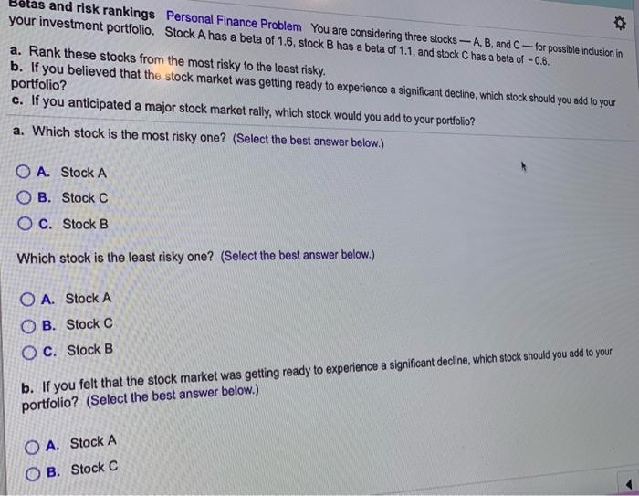 Which investment is less risky based on coefficient of variation? (Select from