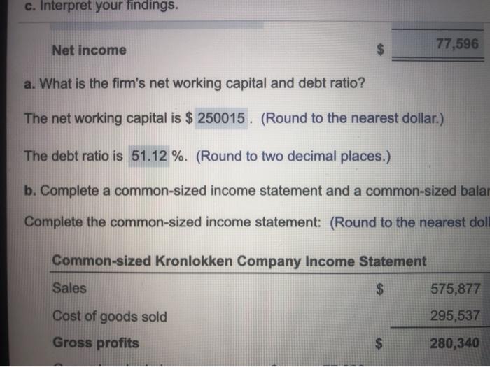 Depreciation expense Cash Long-term debt Sales Accounts payable General and administrative expenses