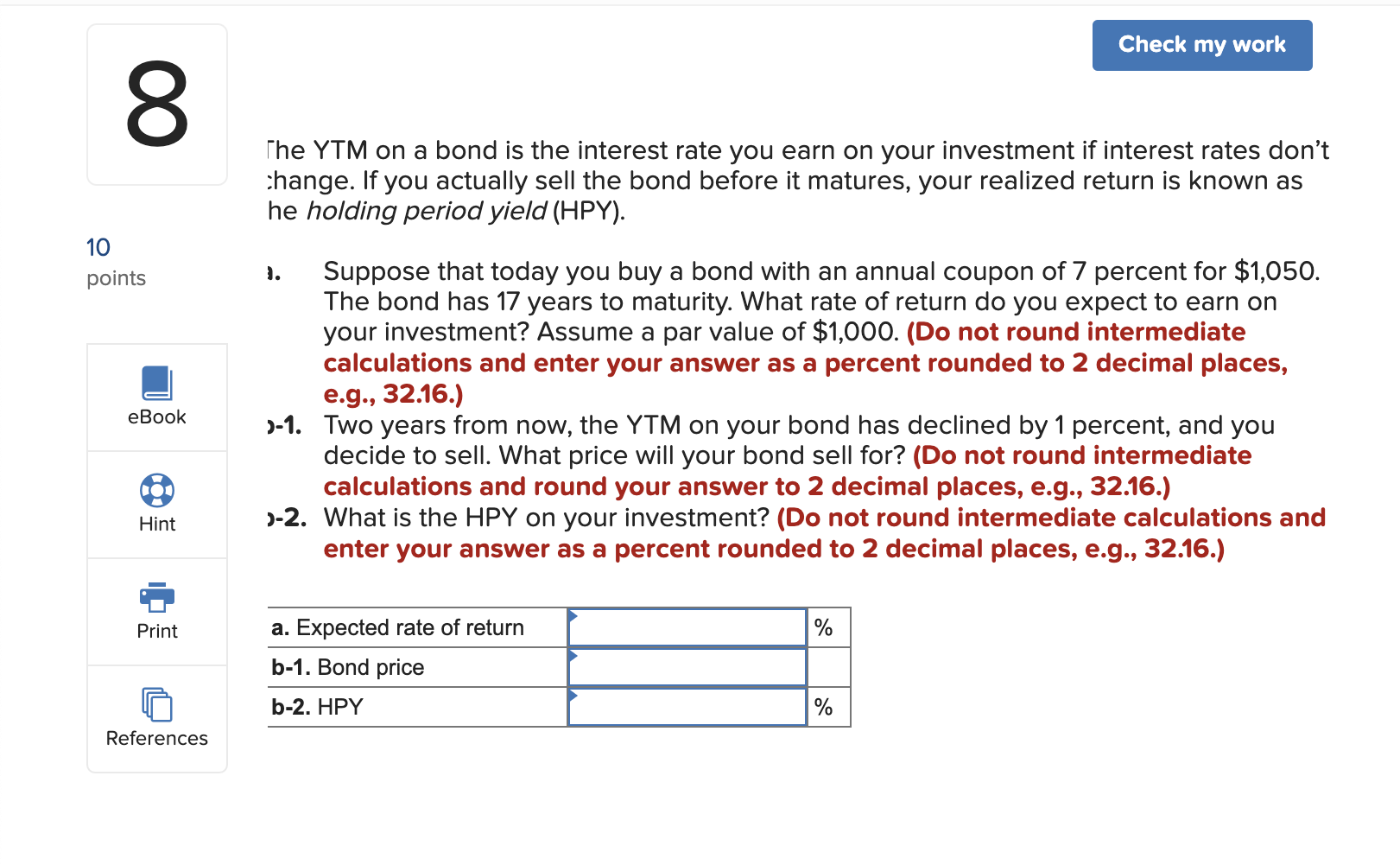 Can you please show a step-by-step how to input and find the