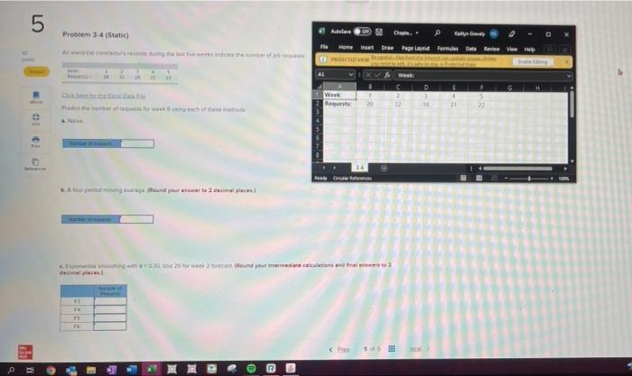  5 Problem 3-4 Static) - File Trana Farmala De OUR 4