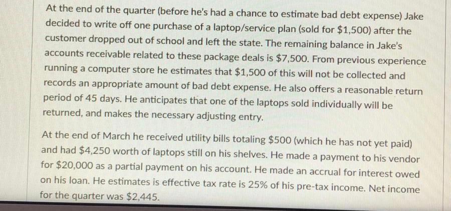 of $15,000 of his personal cash and a one-year loan of $10,000