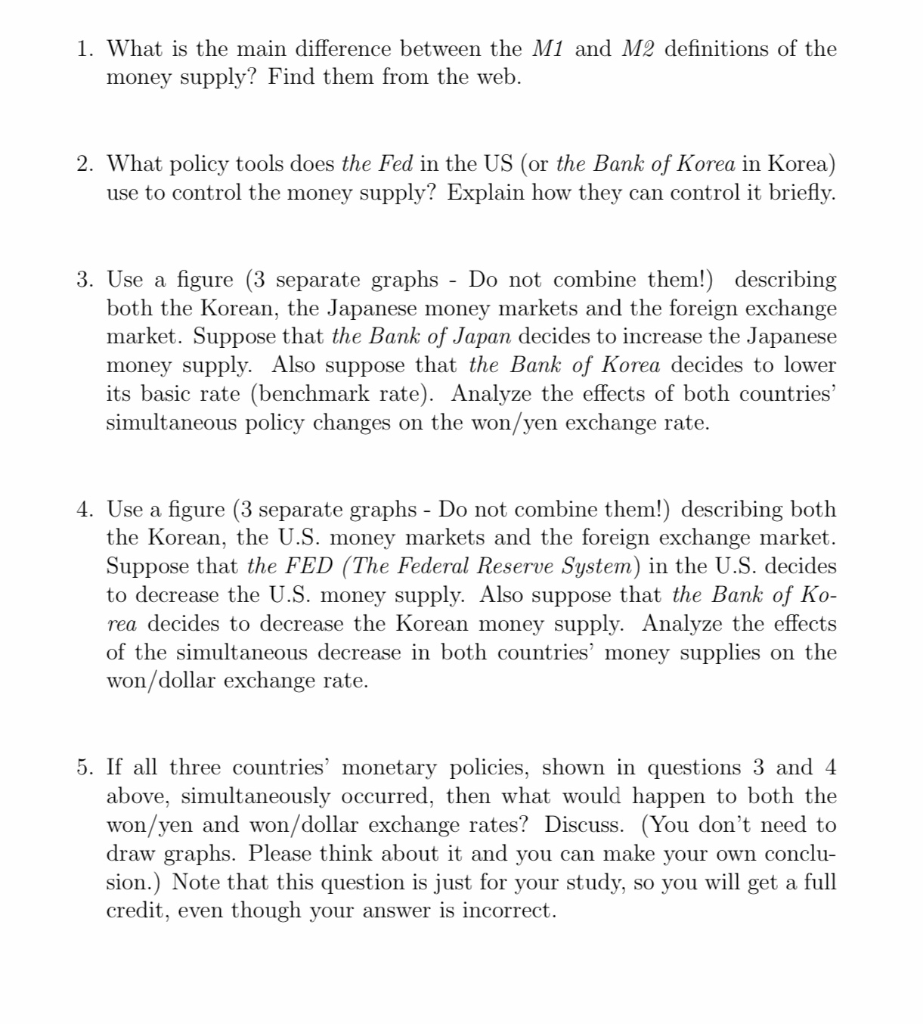 1. What is the main difference between the M1 and M2