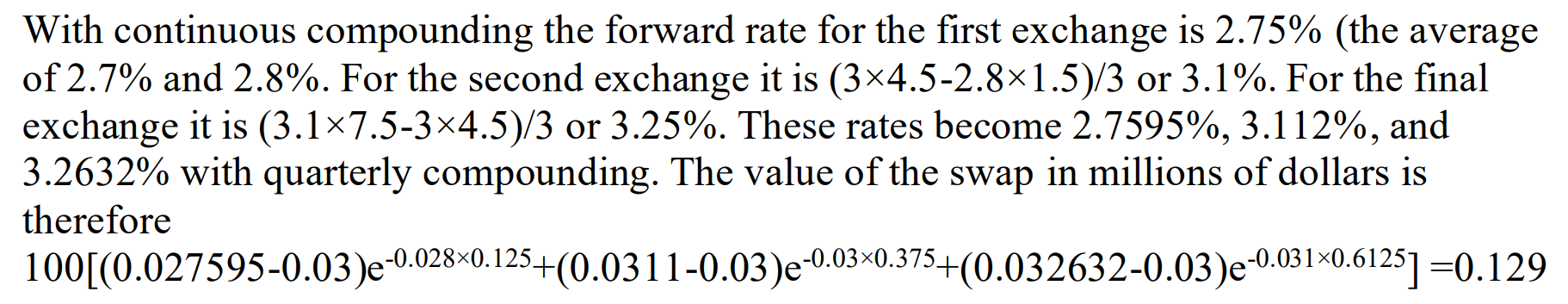 In this question, please explain how we use convert to 2.7595%, 3.112%
