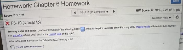  Please answer both parts, thank you. Save Homework: Chapter 6 Homework