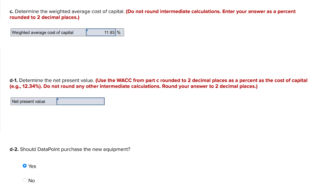 piece of equipment for $280,000. It has an eight-year midpoint of its