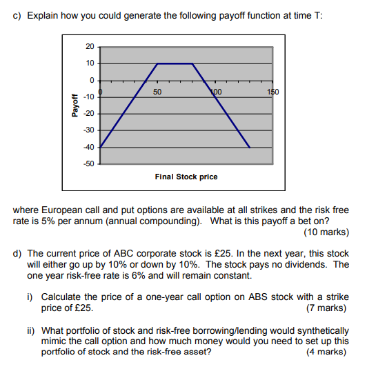 in a European call option is more risky than investing 100 in