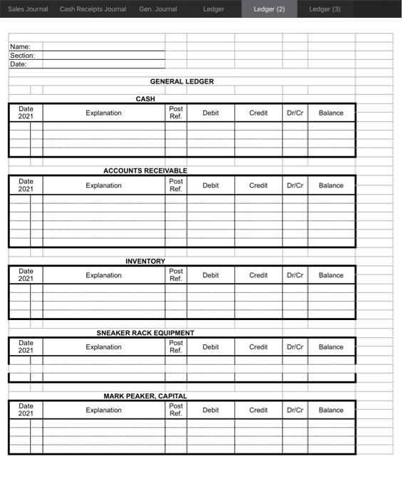 chart of accounts with the current balance listed for each account is