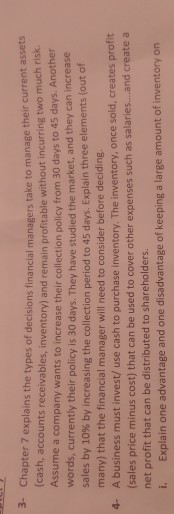 question no 3 from chapter 7 question no 2 from chapter
