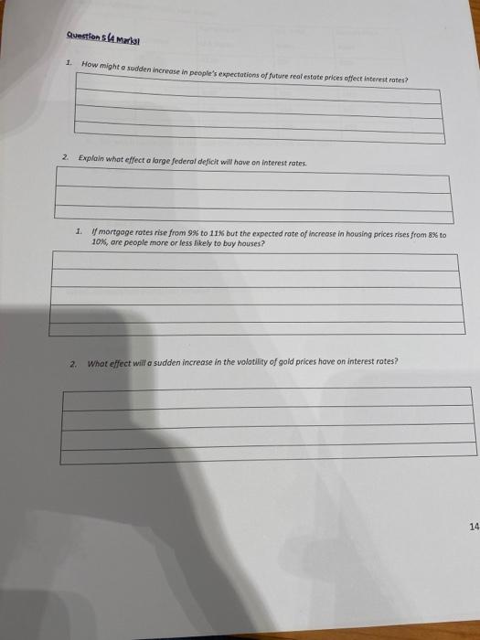  Question 544 Mario 1 How might a sudden increase in people's