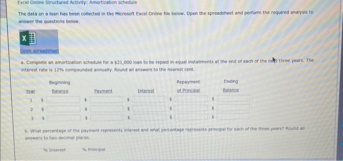 Amortization whedule E G H 1 . K 52100000 12.00 3 Loan