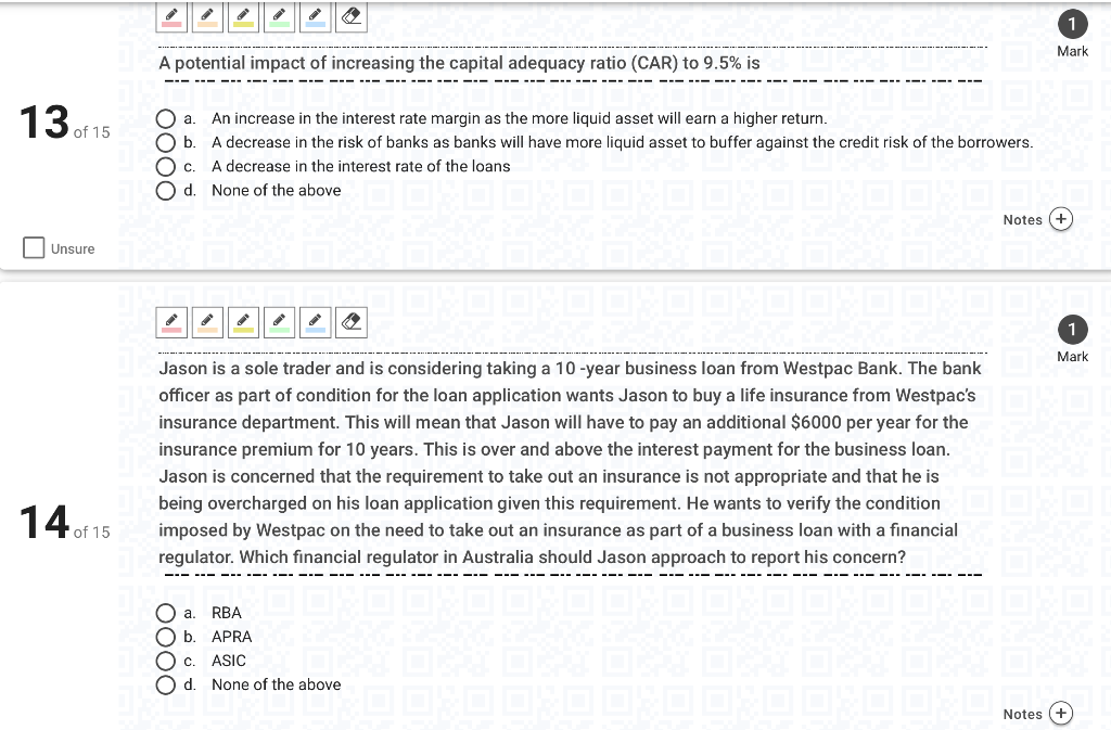  no need explanation answers only 1 Mark A potential impact of