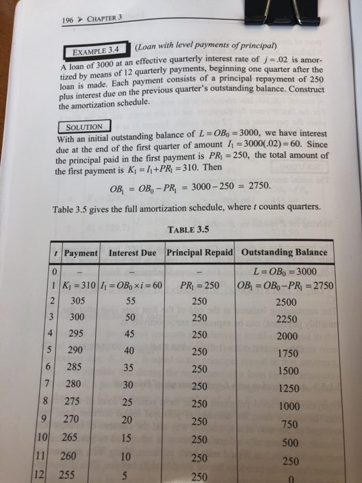 quarterly payments at rate j.02. Find the total amount of interest paid
