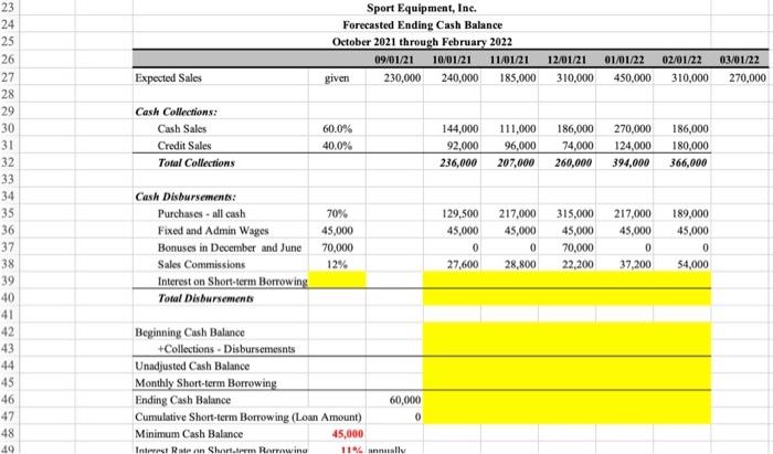 using the assumptions in points 1 and 2. Then answer the questions