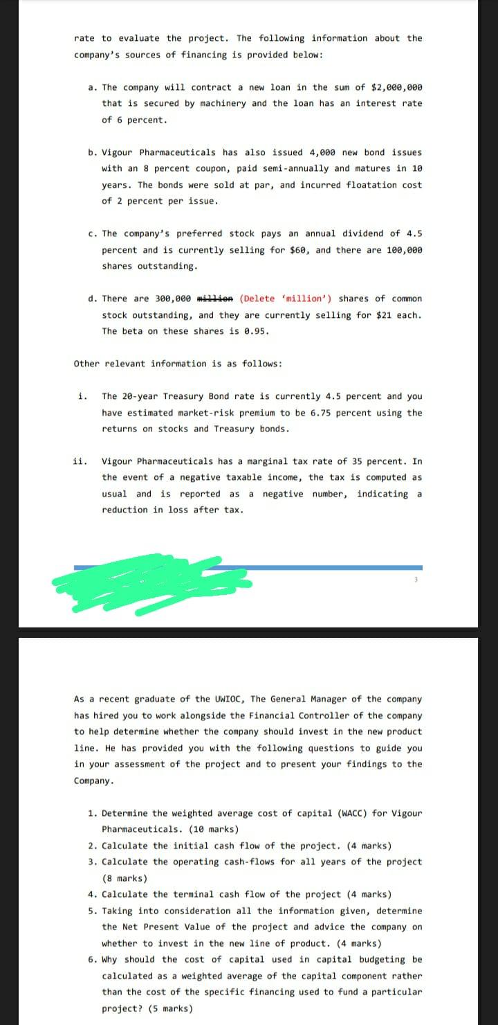 please read carefuly and i need help with the question (1,2,3) only