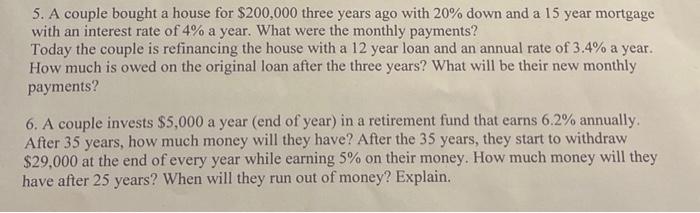 PLEASE SHOW HOW TO ANSWER USING TVM SOLVER ON TI Calculator 5.