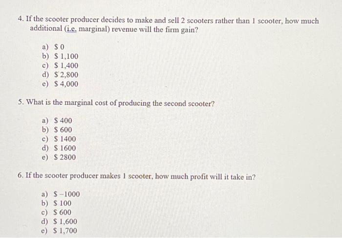 The blank columns are provided for you as workspace only answers to