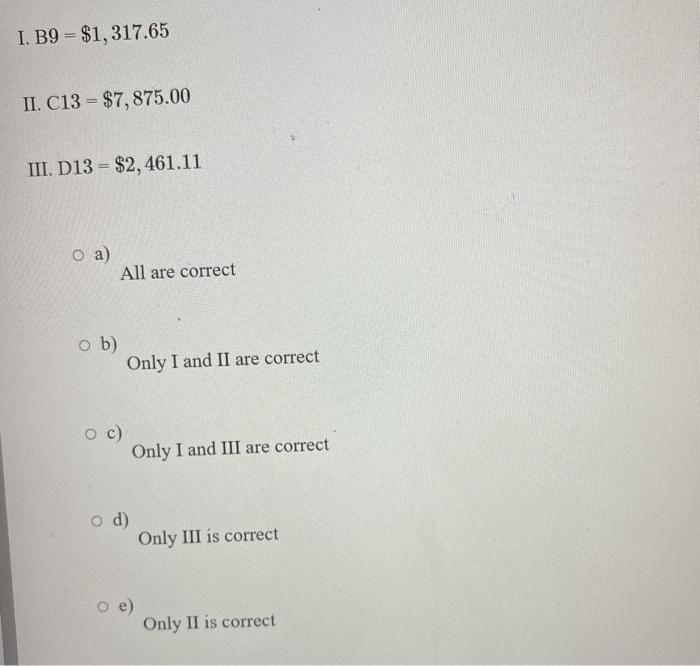 in 1524Lab5data.xlsx, given the following: annual demand(D) 16000 fixed cost per order(S)