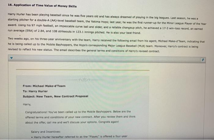  please do ASAP! will give thumbs up! 16. Application of Time