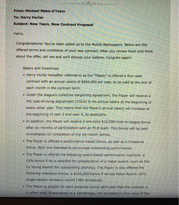 Value of Money Skills Harry Hurter has been playing baseball since he